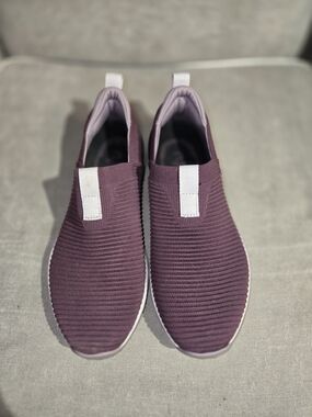 Ryka, Slip-On Knit Men's Shoes in Plum Size 6.5